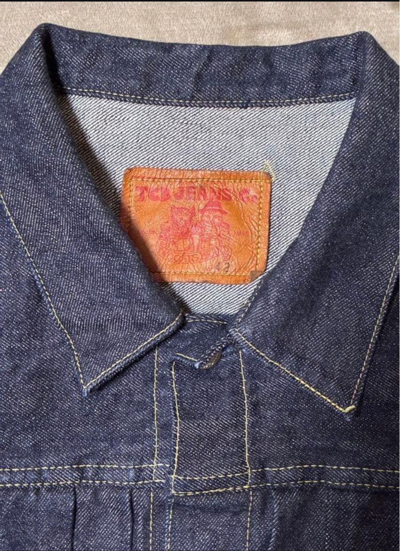 S40's Jacket 対戦モデル濃厚14oz赤タブ42 Japan Tバック