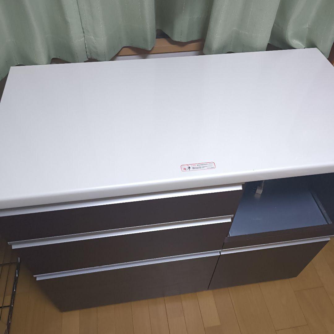 パモウナ★キッチンボード★キッチンカウンター幅100cm奥行50cm高さ85cm