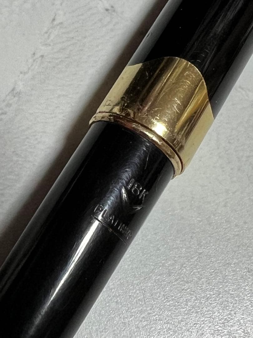 質*☆様 platina プラチナ　万年筆　k18 オールド　ビンテージ