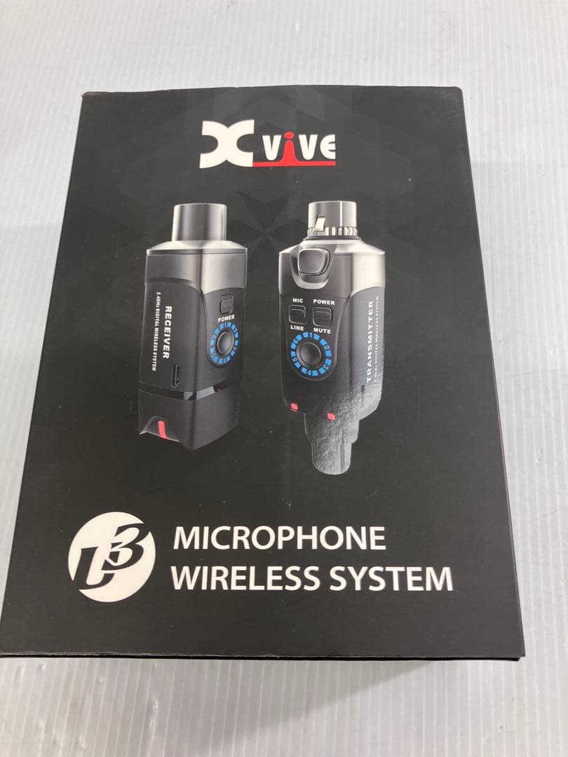 ②XVIVE U3 ダイナミック マイクロホン ワイヤレスシステム