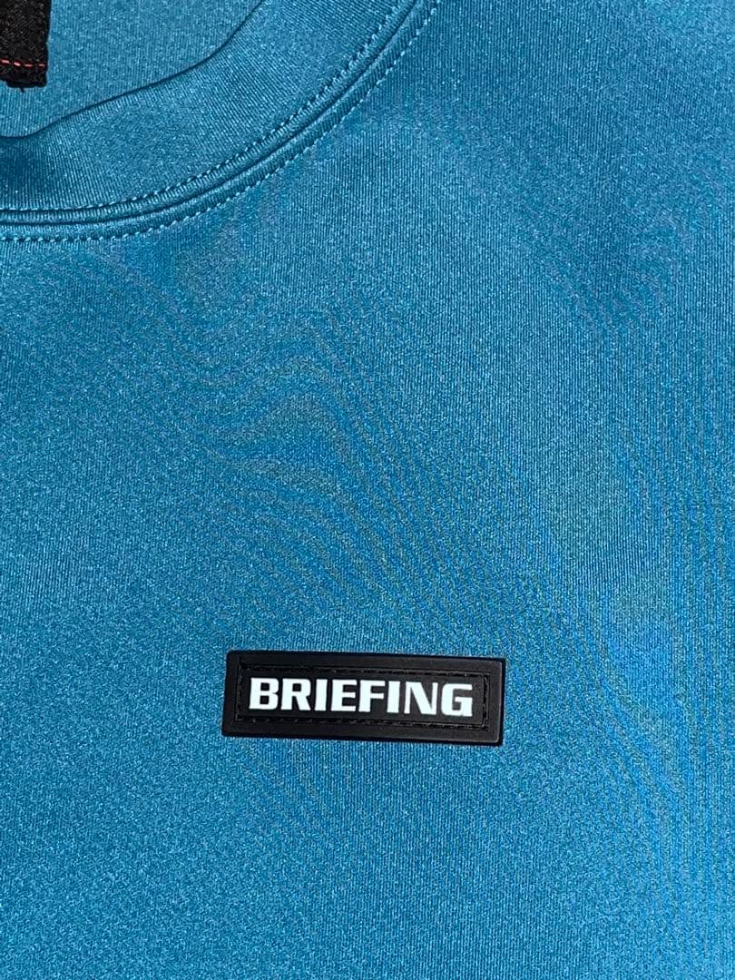 BRIEFING 青色 トレーナー M