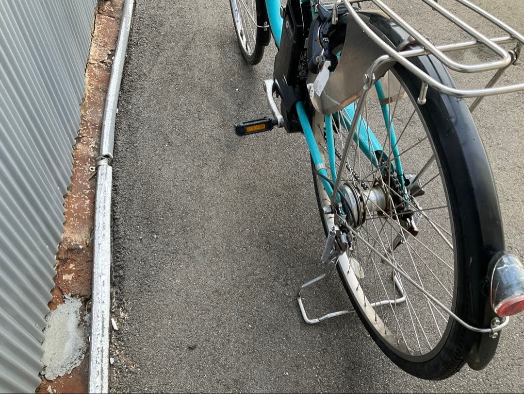 パナソニック最新機種電動アシスト自転車viviDX26インチブルーボディー