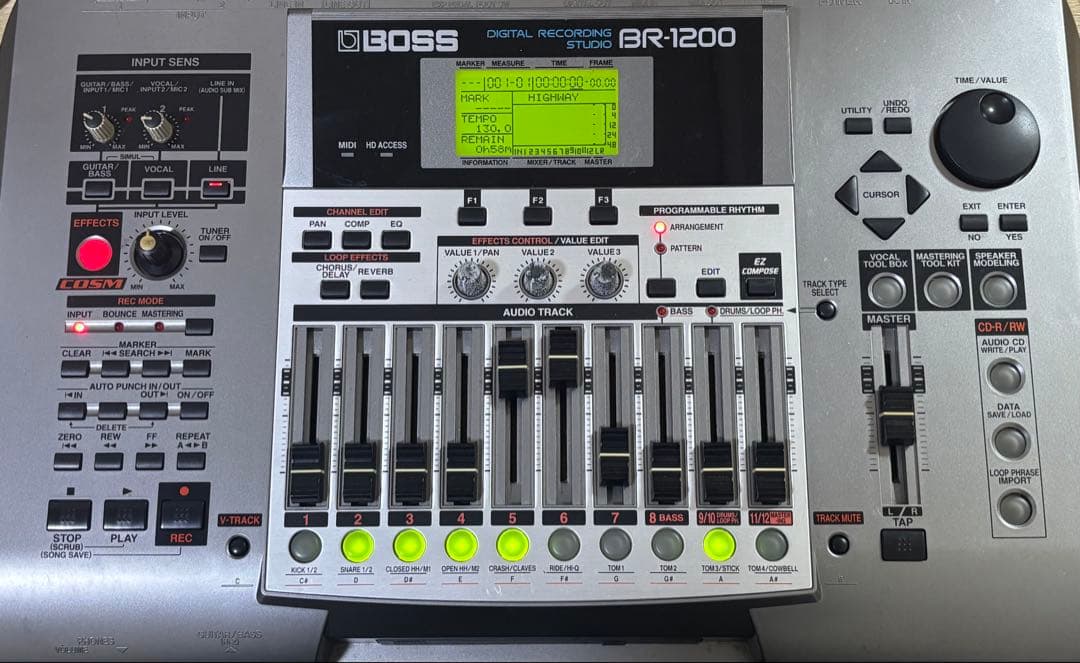 配信機器・PA機器・レコーディング機器 BOSS BR-1200 MTR