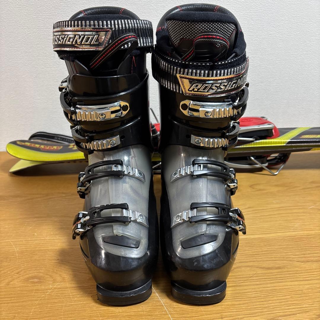 メンズ　ショートスキー　ファンスキーセット　Salomon 26-26.5cm
