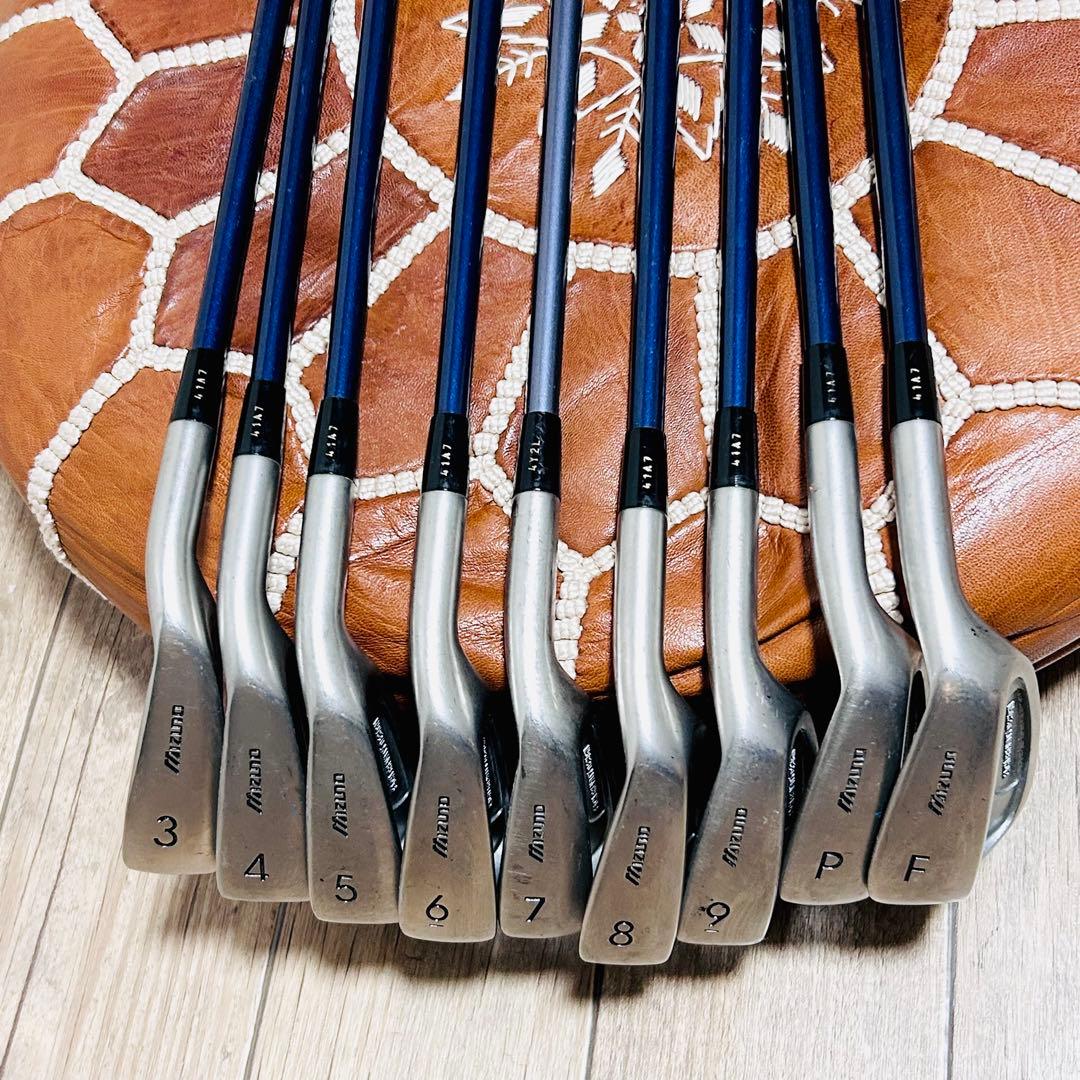 MIZUNO ゼファー EG-185 TF-2620 アイアンセット 9本set