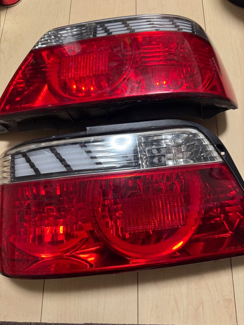 jzx100 チェイサー　自作LEDテールランプ 左右