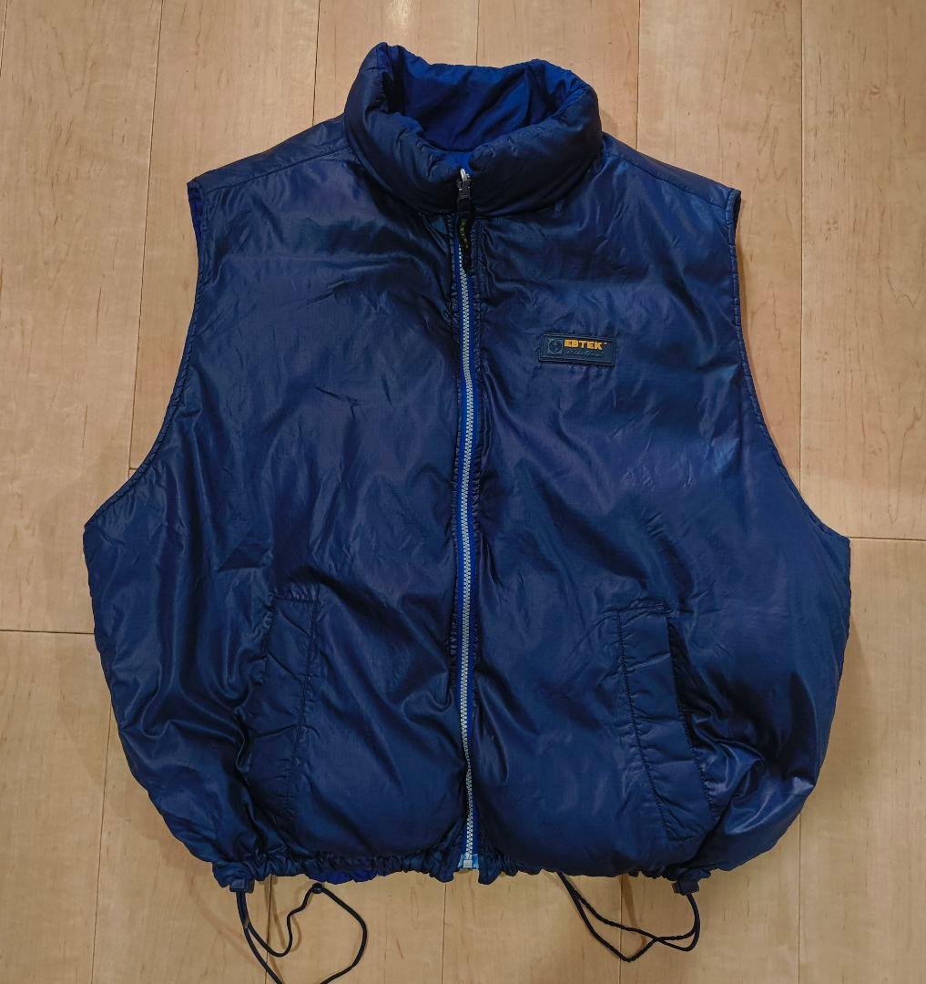 EBTEK Eddie Bauer リバーシブル グースダウンベスト