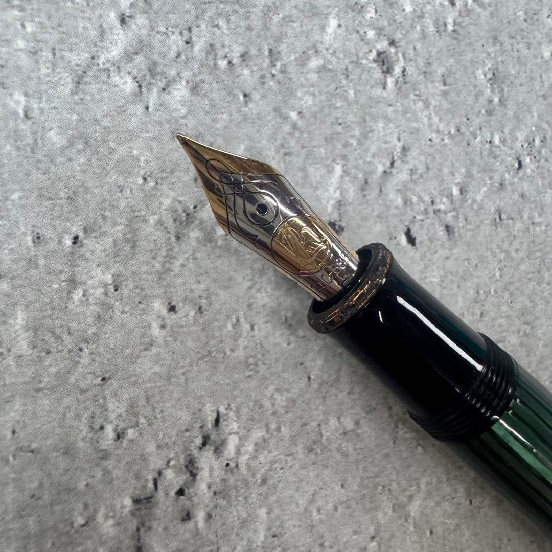 Pelikan グリーンストライプ ペリカン スーべレーン