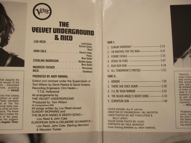 洋楽 The Velvet Underground & Nico