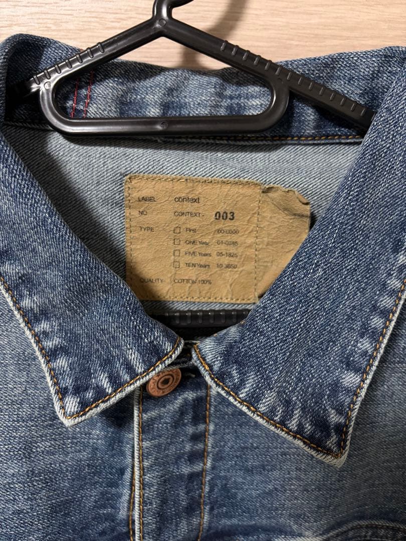 ANACHRONORM FRONT TUCK デニムジャケット