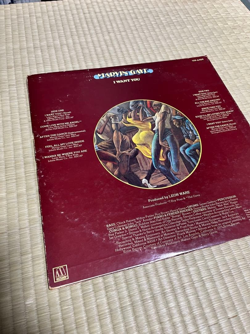 ソウル　日本盤LPレコード2枚セット　マーヴィン・ゲイ　スピナーズ　soul