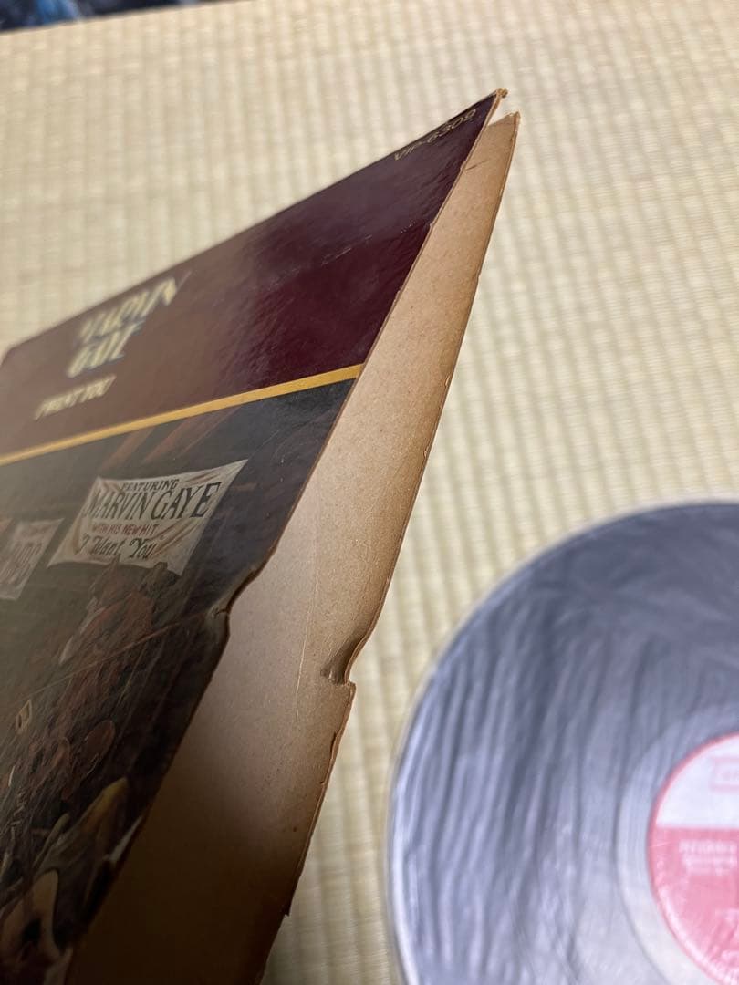 ソウル　日本盤LPレコード2枚セット　マーヴィン・ゲイ　スピナーズ　soul