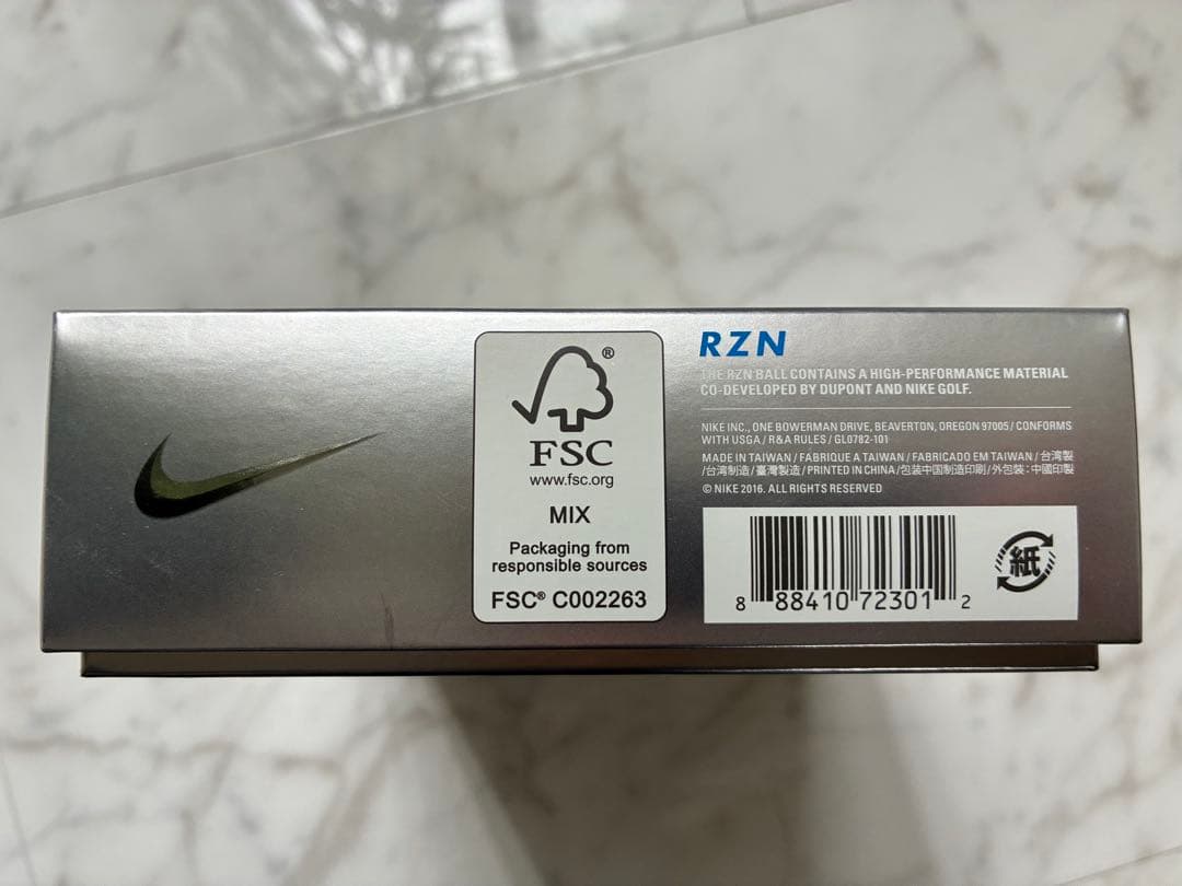 ナイキ ツアープラチナム ゴルフボール NIKE GOLF RZN 1ダース