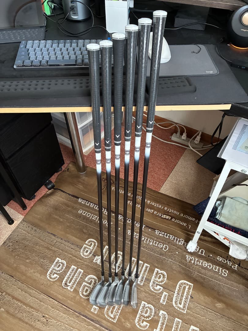 クラブ Callaway APEX DCB 21 #5-#9 PW Diamana R