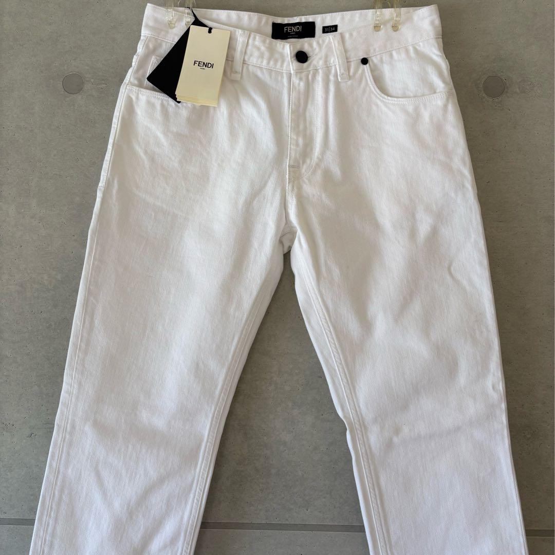 FENDI未使用Karl collage White Jeans（画像7確認）