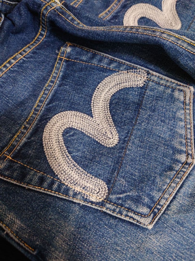 ラ*ン様 ★エヴィス　EVISU　チェーンスティッチ　No2　28★