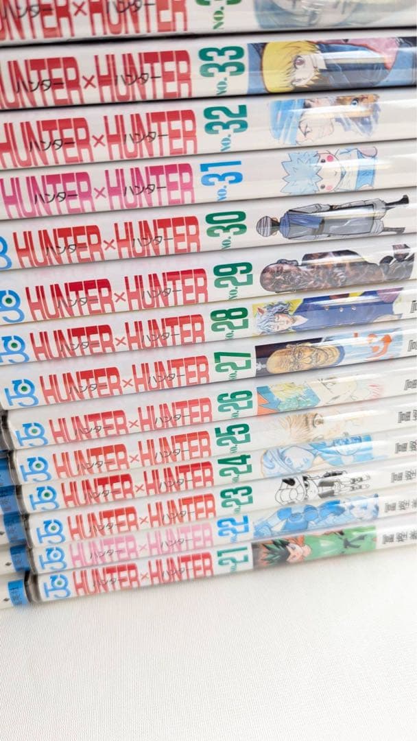 れ*も様 HUNTER×HUNTER全巻　シミ・中古感ある巻あり　初版29冊 未