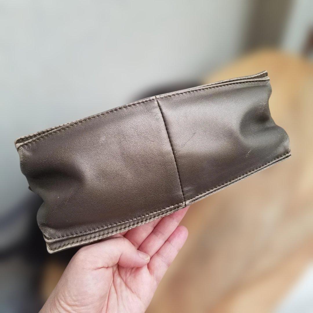 Loewe ブロンズ ブラウンフラメンコ ショルダーバッグ タッセル 巾着