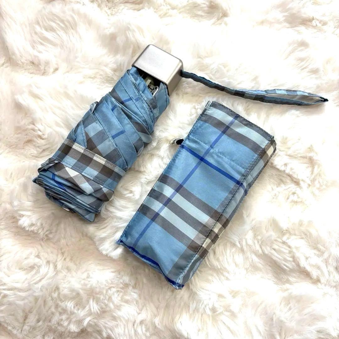 レア BURBERRY LONDON バーバリー ノバチェック ミニ傘