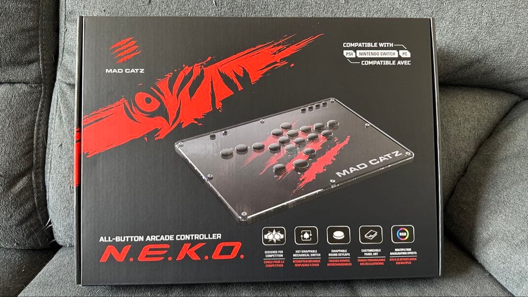 【Mad Catz / N.E.K.O.】レバーレスコントローラー