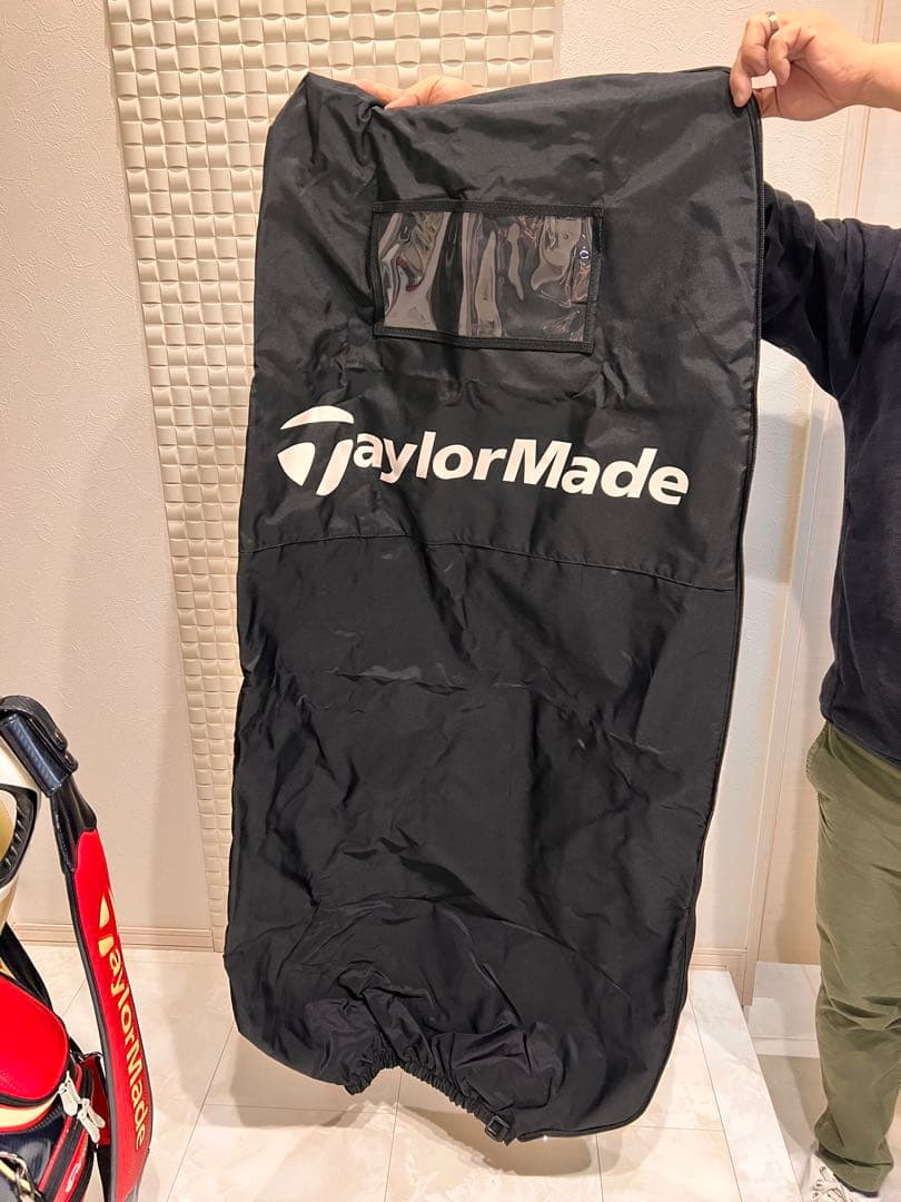 TaylorMade キャディバッグ レッド　おまけ付★