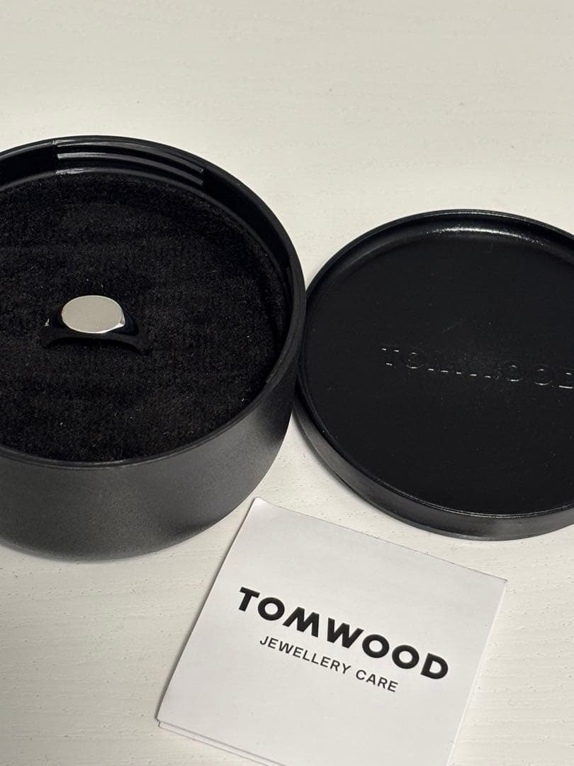 南国 TOMWOOD（トムウッド） アイビーリング シルバー美品