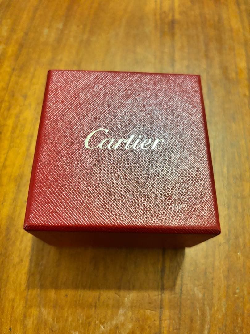 Cartier シンプルリング オリジナルボックス付き