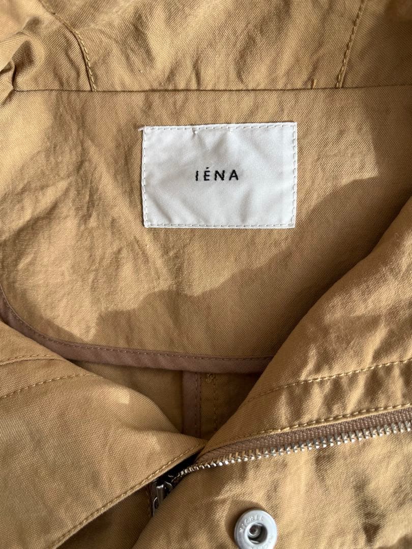 IENA ライトフードブルゾン