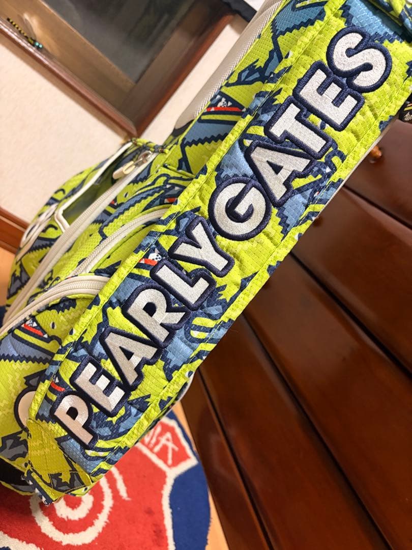 PEARLY GATES ゴルフバッグ ワニ柄