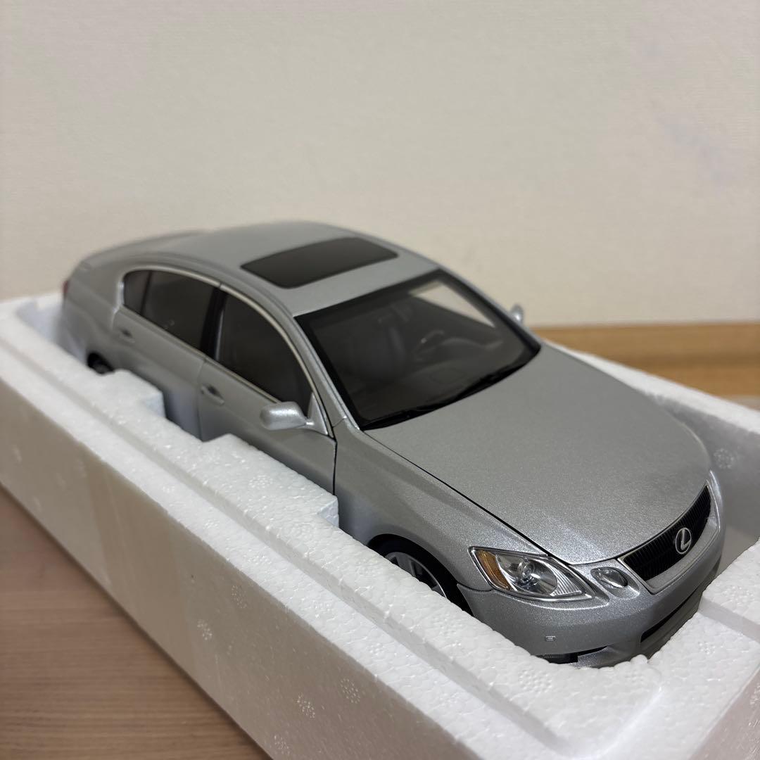 コグマ　レクサス GS 430 シルバー 1/18 ミニカー