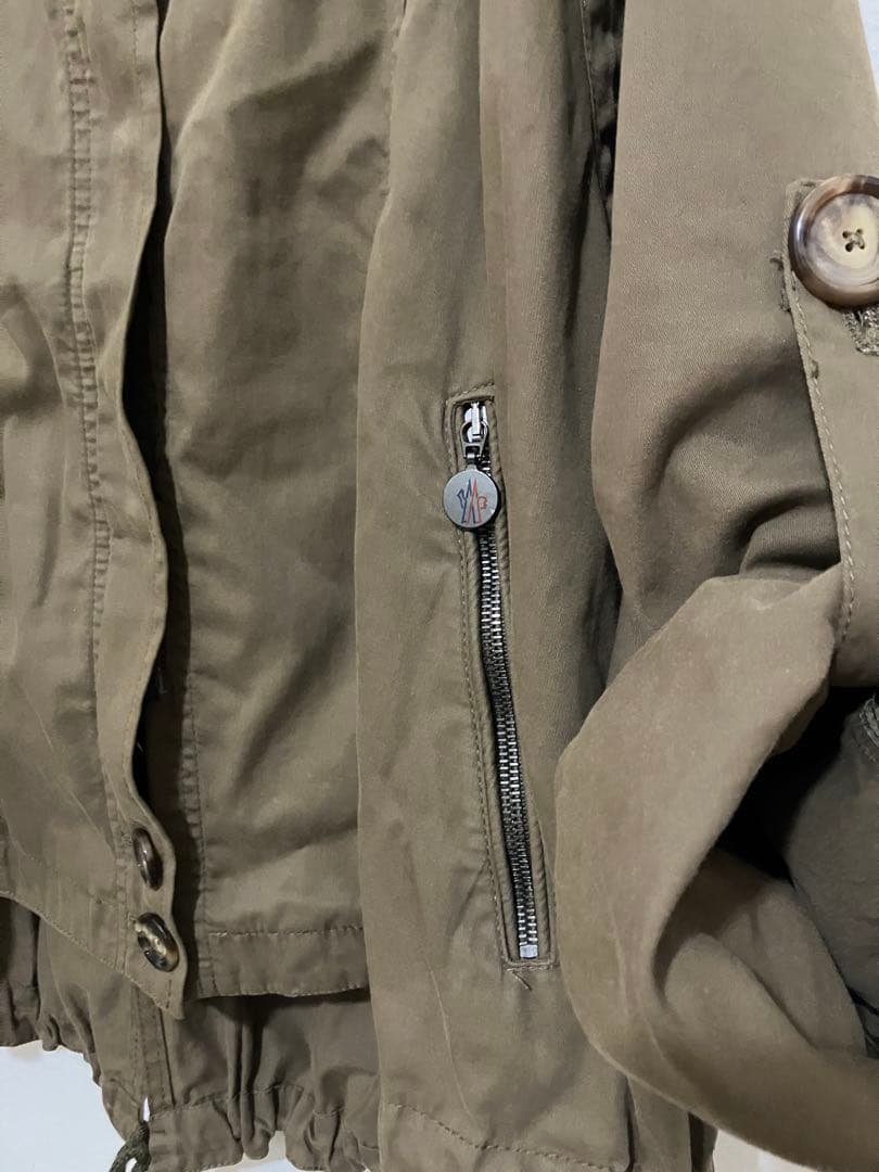 Moncler モンクレール　モモンガ型フード付きコットンジャケット