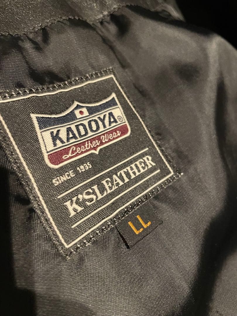 KADOYA MR-LOADED サイズLL フード　ライダース　プロテクター無
