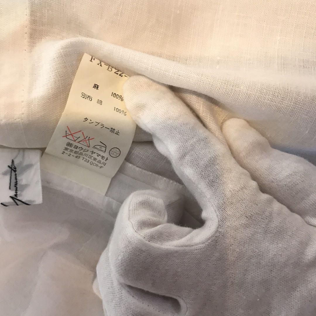 Yohji Yamamoto リネンレイヤードシャツジャケット
