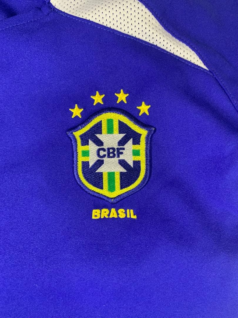 FP【21時まで当日発送】NIKE　日韓W杯　ブラジル代表　アウェイユニフォーム