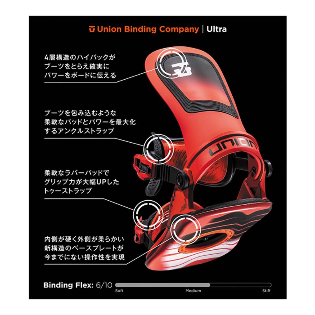 ペ*シ様 UNION ULTRA メンズ　24/25 ビンディング　Msize