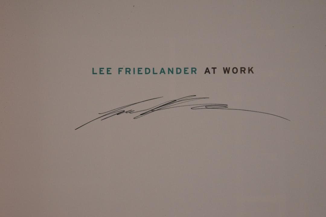 【Lee Friedlander at Work】リー・フリードランダー