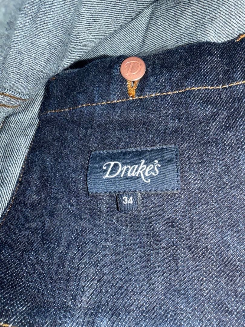 drakes ドレイクス　チョアジャケット　デニムジャケット