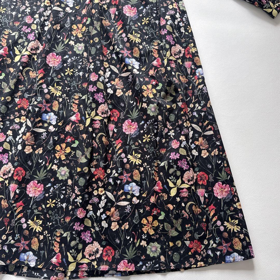 【新品タグ付】ウェルベック　リバティ　ロングワンピース　花柄　総柄