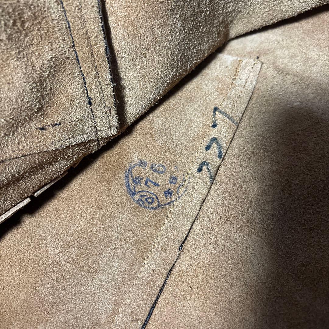 森*田様 76年製？　BIG JOHN レザージャケット　トラッカータイプ　Gジ