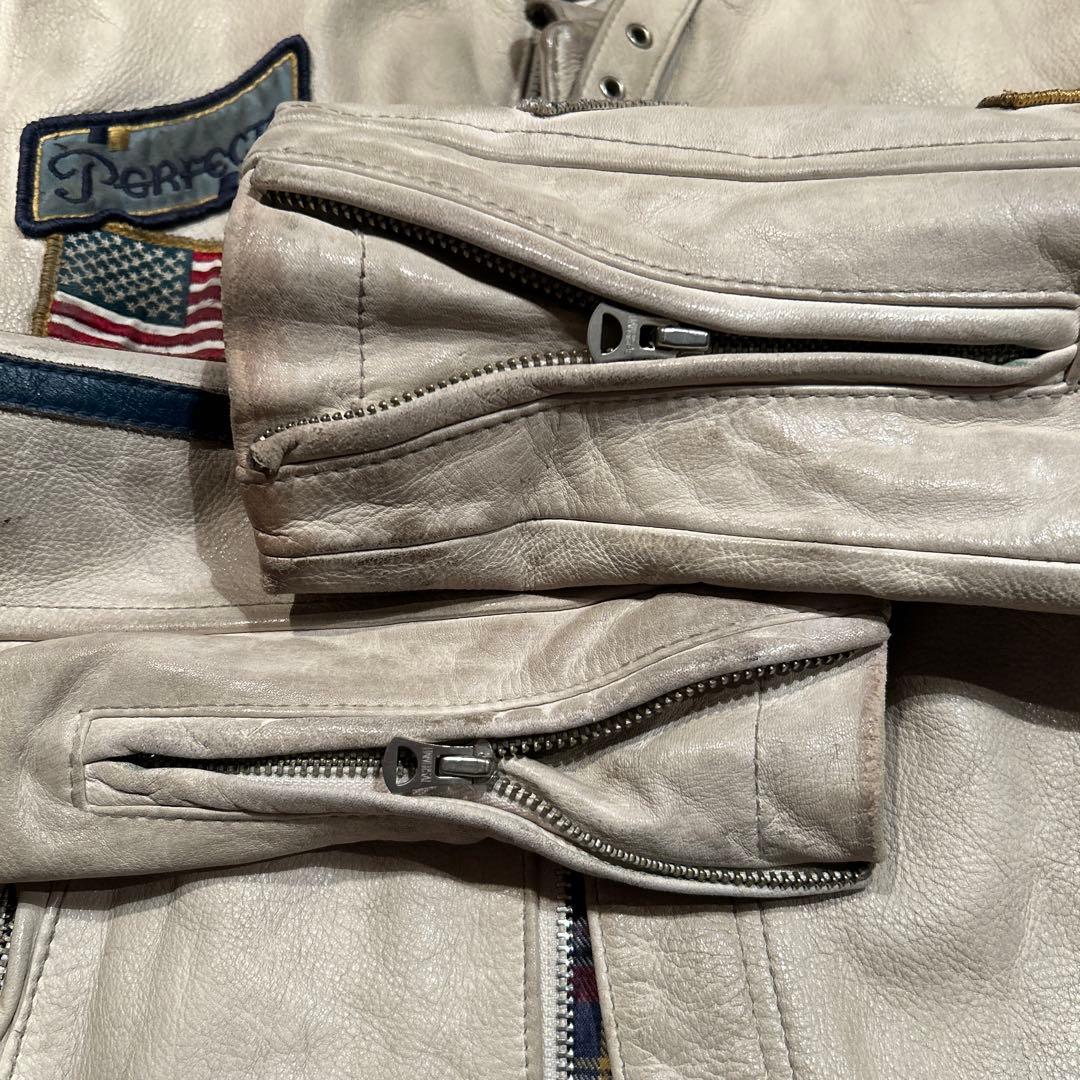 Schott レザージャケット M クラシックレーサー　カスタム　ライダース