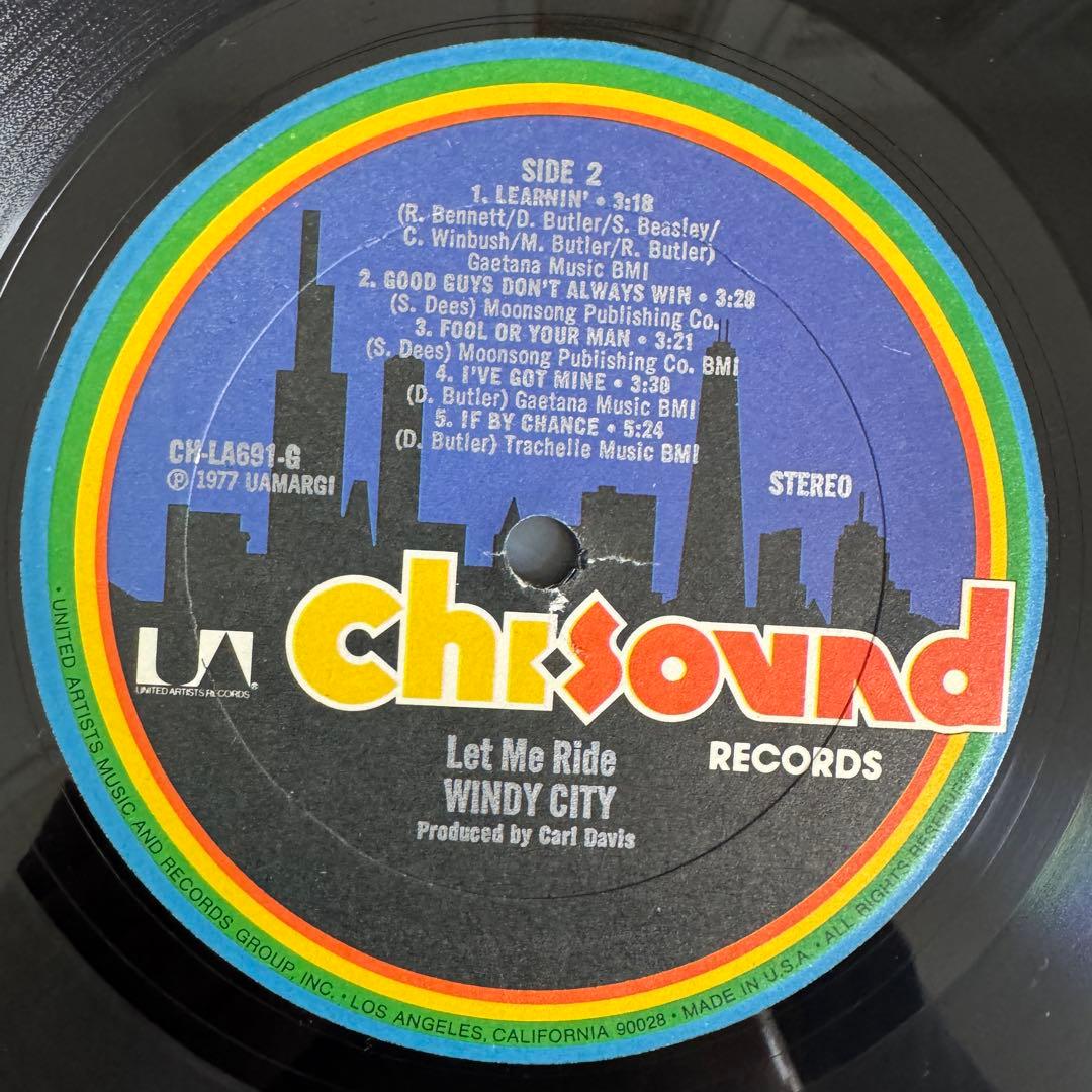 洋楽 WINDY CITY / LET ME RIDE