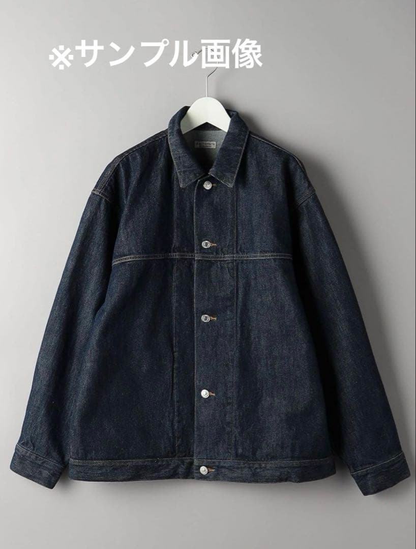【新品】BEAUTY&YOUTH ハイツイスト デニム ブルゾン L