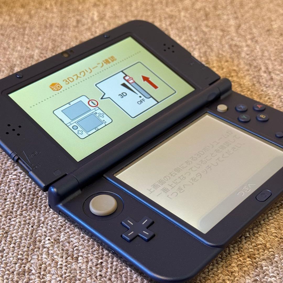 Newニンテンドー3DS LL メタリックブルー 上IPS搭載