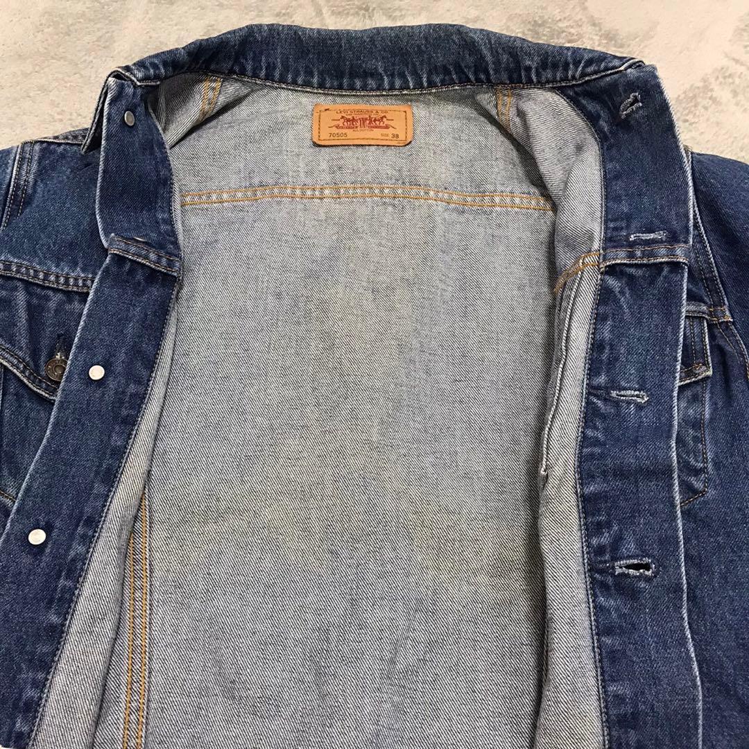 96年　Levi's 70505 リーバイス　ビンテージデニムジャケット　38