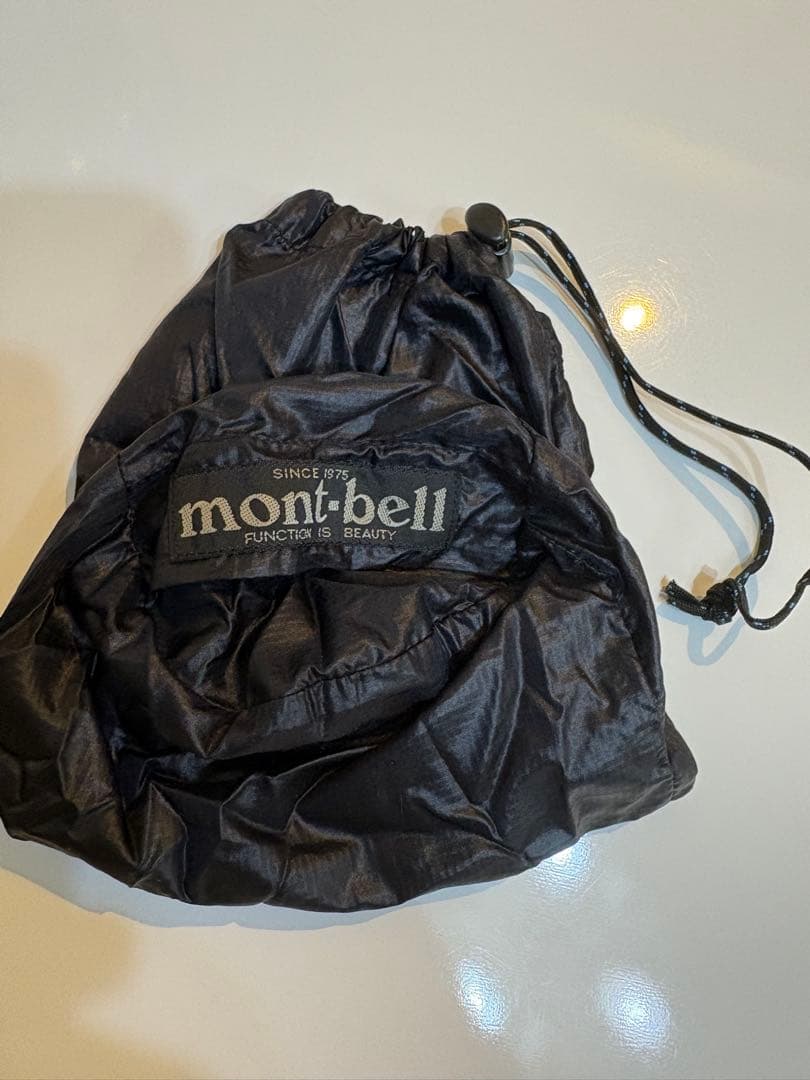 mont-bell ライトアルパイン ダウンベスト ブラック メンズ