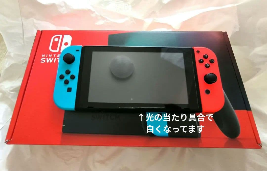 【美品】Nintendo Switch バッテリー強化版　動作◎ 　スイッチ