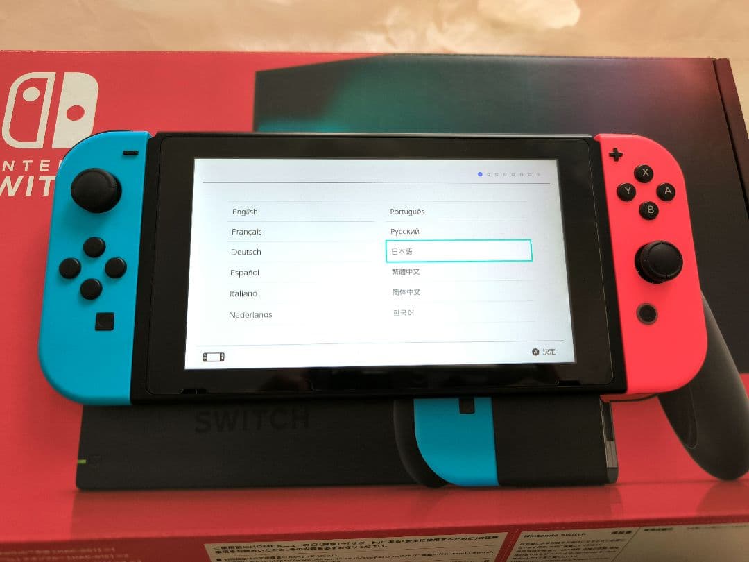 【美品】Nintendo Switch バッテリー強化版　動作◎ 　スイッチ