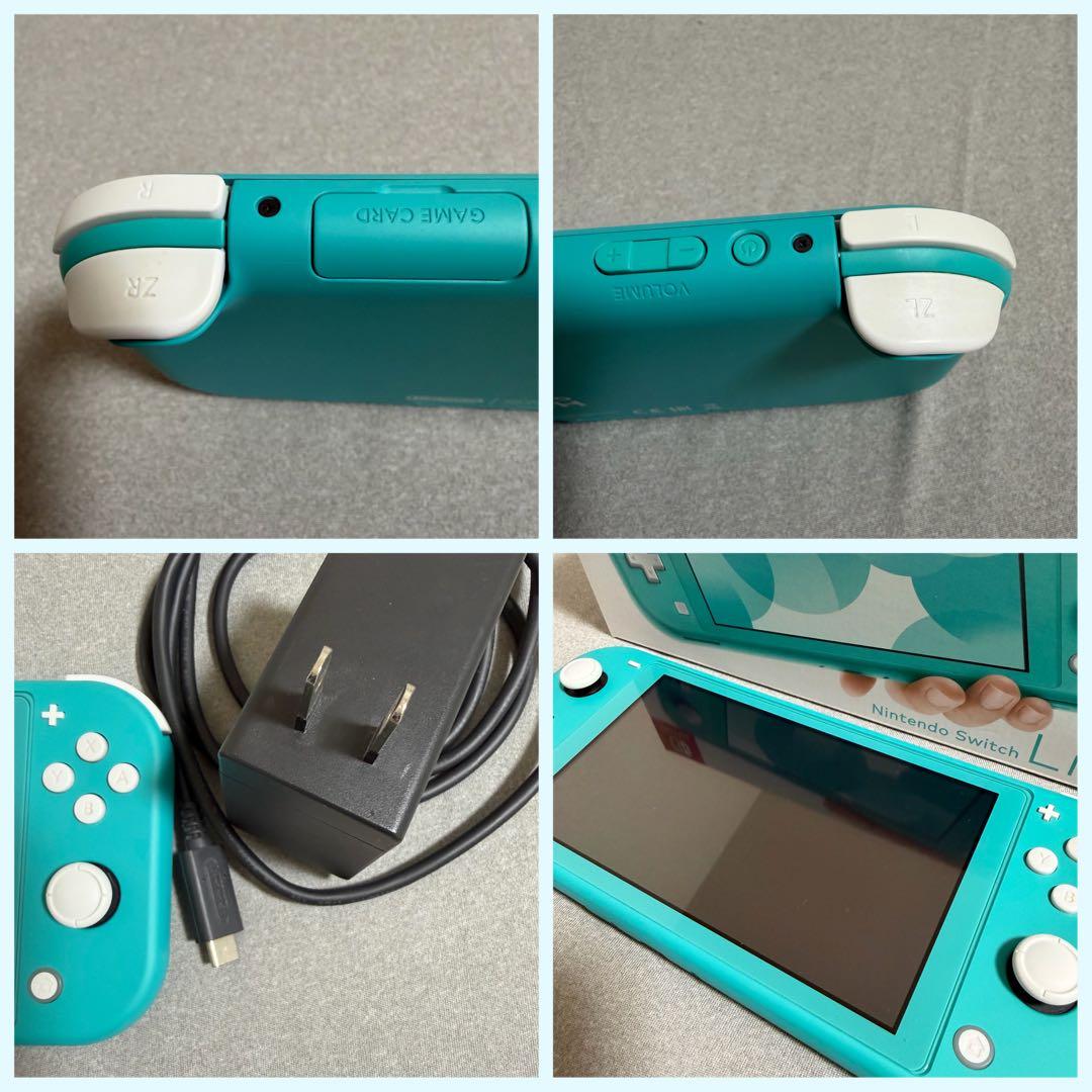Nintendo Switch Lite ターコイズ SDカード付