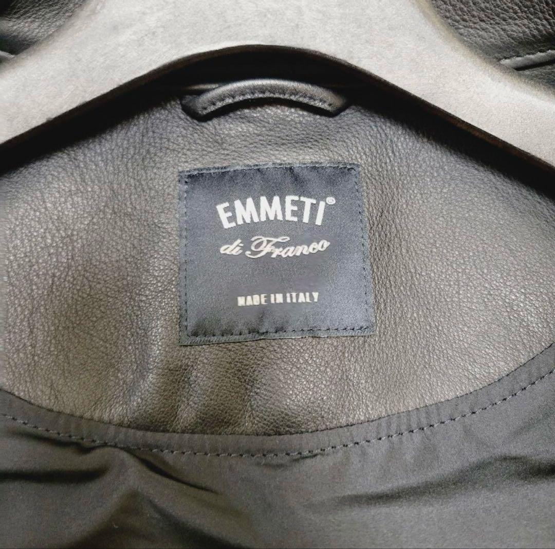 【ほぼ新品】EMMETI×干場氏のコラボモデルH UOMO カーフ 限定150着