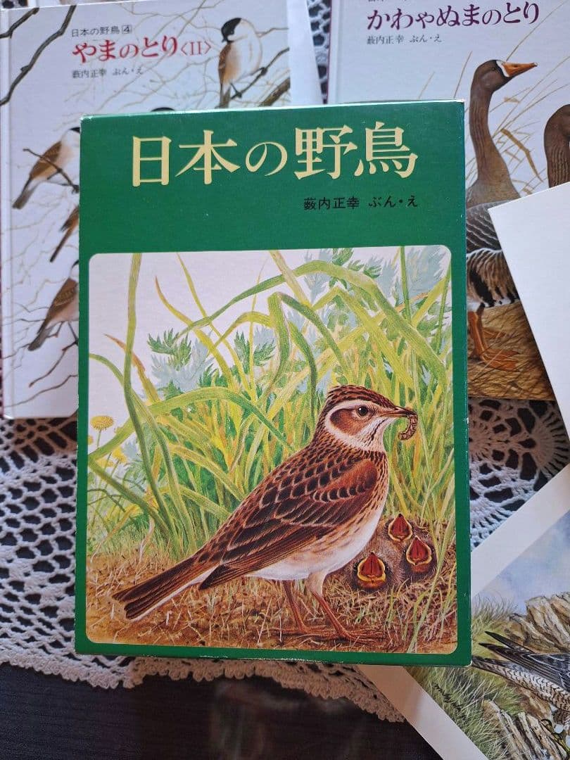 福音館 日本の野鳥 6冊セット 箱入り おまけ付 美品 薮内正幸